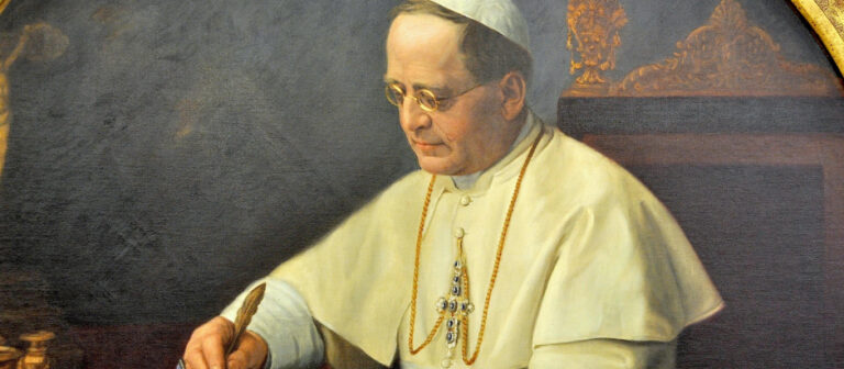 Pío XI no toleró los errores del fascismo ni del comunismo