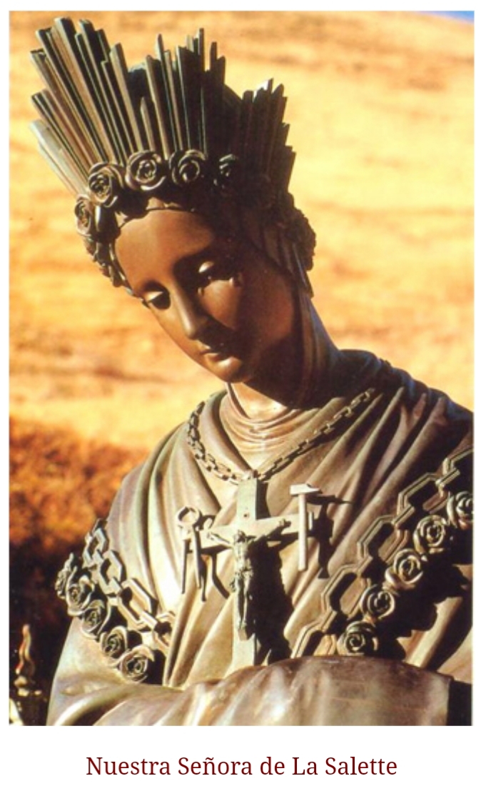 “Nuestra Señora llora por los pecados de la humanidad y predice un castigo.
