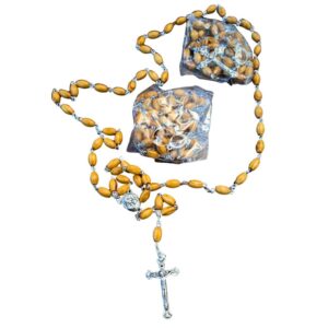 Rosarios encargados especialmente con tierra de Jerusalén